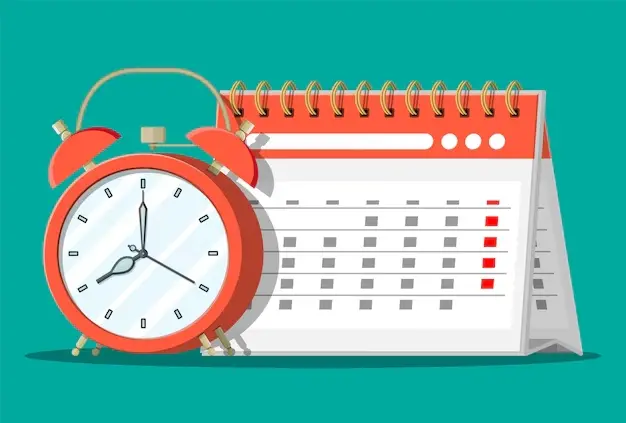 Calendrier mural horloges papier spirale calendrier reveils horaire rendez vous organisateur feuille temps gestion du temps date importante 169241 2908