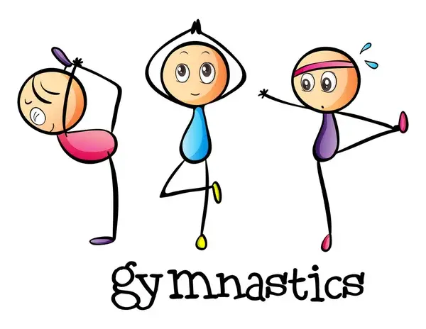 Depositphotos 38192059 stock illustration stickmen doing gymnastics
